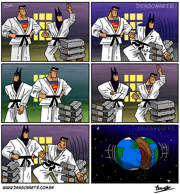 Komik Parodi Paling Kocak, Batman vs Superman Feat. Superhero, ngakakss ahh..!!!