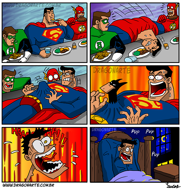 Komik Parodi Paling Kocak, Batman vs Superman Feat. Superhero, ngakakss ahh..!!!