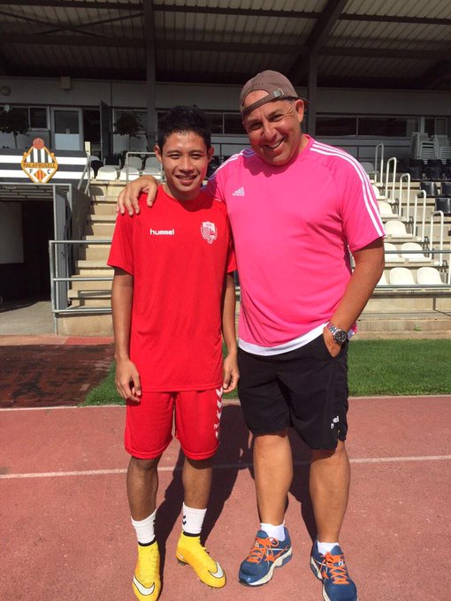 RESMI: Evan Dimas Trial Di UE Llagostera