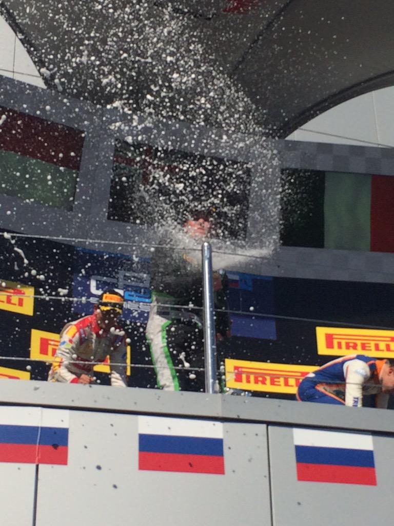 Rio Haryanto Juara 2 Di Race2 GP2 Sochi Rusia 11-10-2015