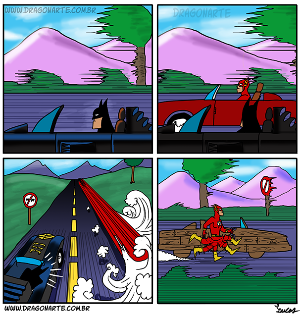 Komik Parodi Paling Kocak, Batman vs Superman Feat. Superhero, ngakakss ahh..!!!