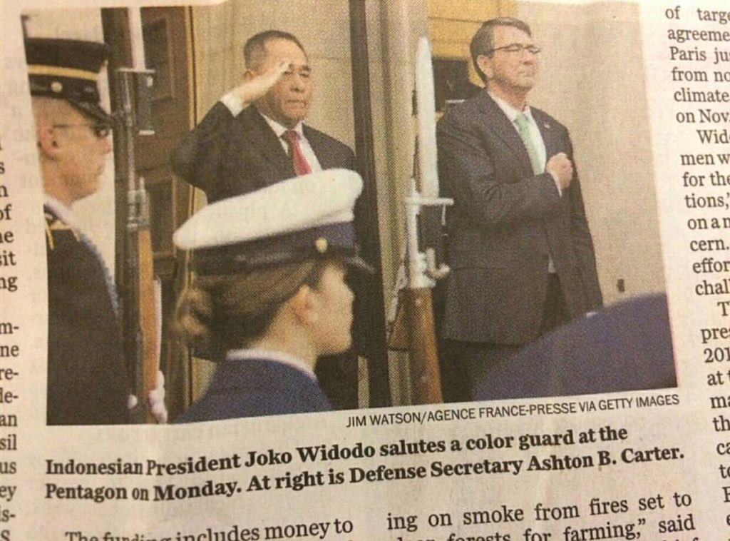 The Washington Post Salah Identifikasi Foto Jokowi