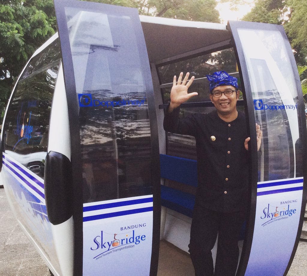 Inilah &quot;Cable Car&quot;, Transportasi Masa Depan Kota Bandung