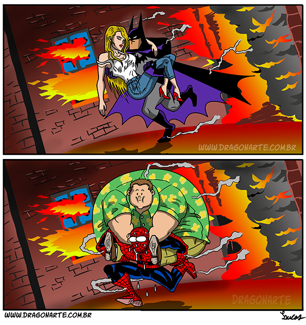 Komik Parodi Paling Kocak, Batman vs Superman Feat. Superhero, ngakakss ahh..!!!