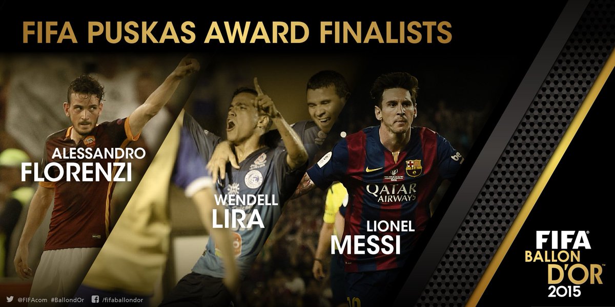 Finalis Gol Terbaik 2015, menurut agan mana yang paling keren ???
