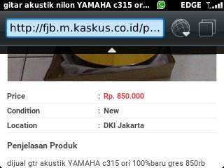 Gitar Yamaha C315
