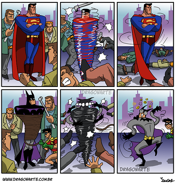 Komik Parodi Paling Kocak, Batman vs Superman Feat. Superhero, ngakakss ahh..!!!