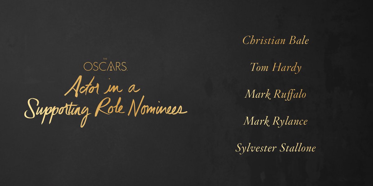Complete List of 2016 Oscar Nominations