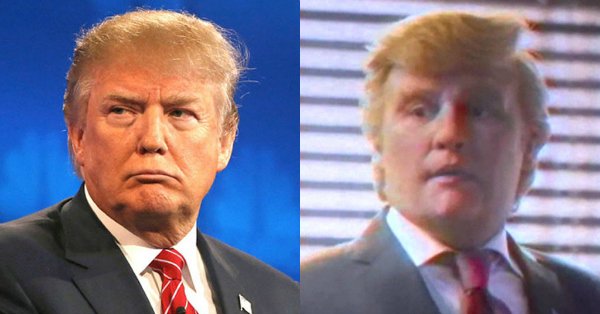 Johnny Depp memerankan Donald Trump, Funny or Die