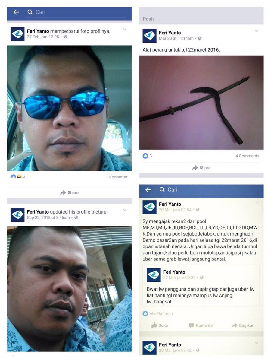 Feri Yanto Sudah Tidak Berstatus sebagai Sopir Blue Bird