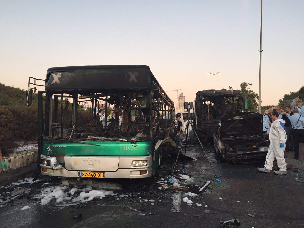 Ibukota Negara Damai Jerusalem diserang 4L dengan BOM di BUS 18-04-2016