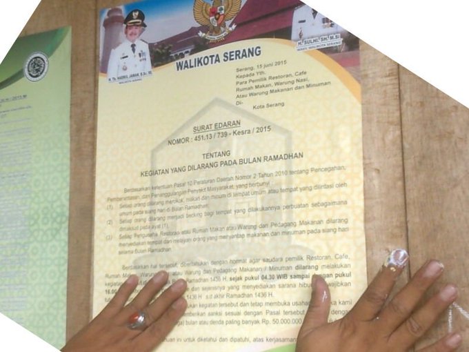 MUI Dukung Razia Warteg di Serang