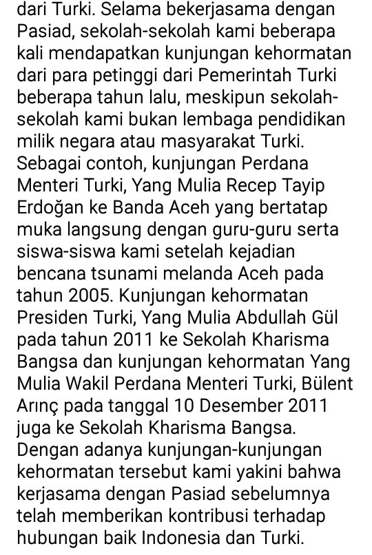 Kedutaan Turki Minta Sekolah-sekolah Terkait Gulen di Indonesia Ditutup