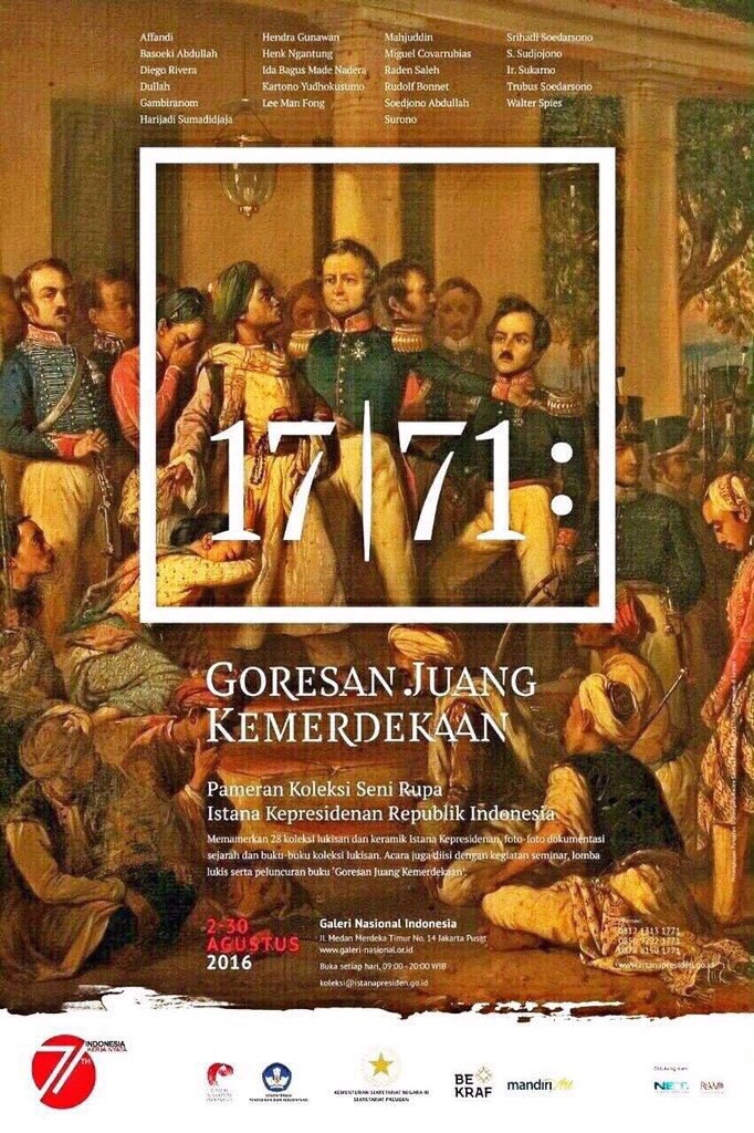Pameran Lukisan Negara bersama Mandiri Art dan Presiden Joko widodo @jokowi