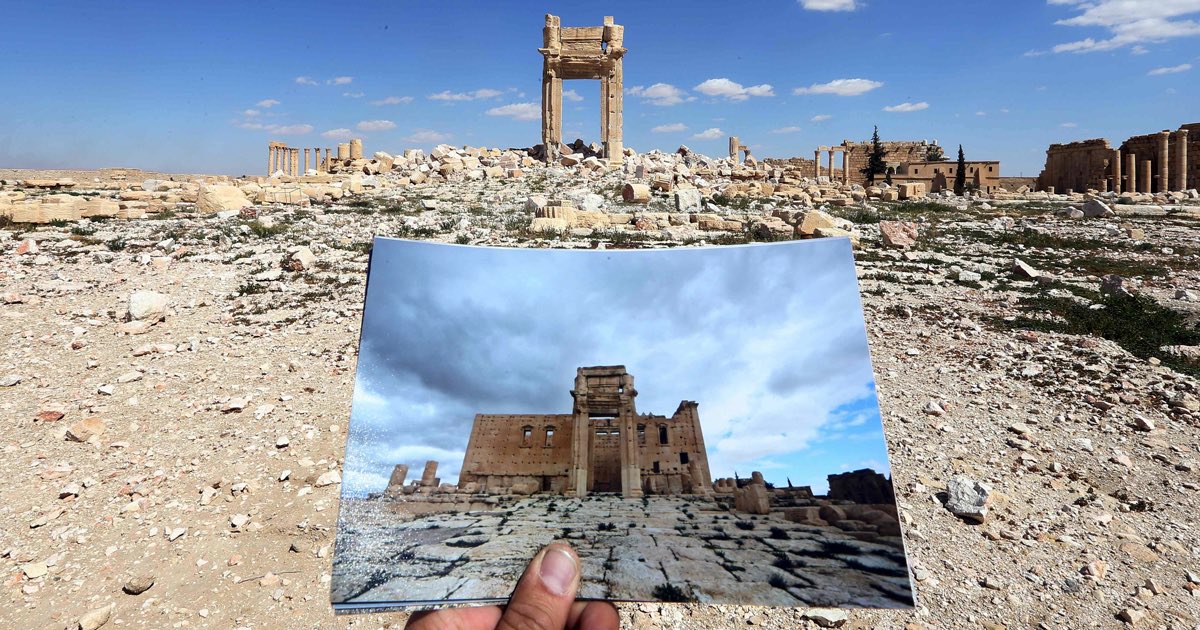 FOTO PERBANDINGAN KOTA ALEPPO DULU DAN SEKARANG, SEDIH MELIHATNYA!