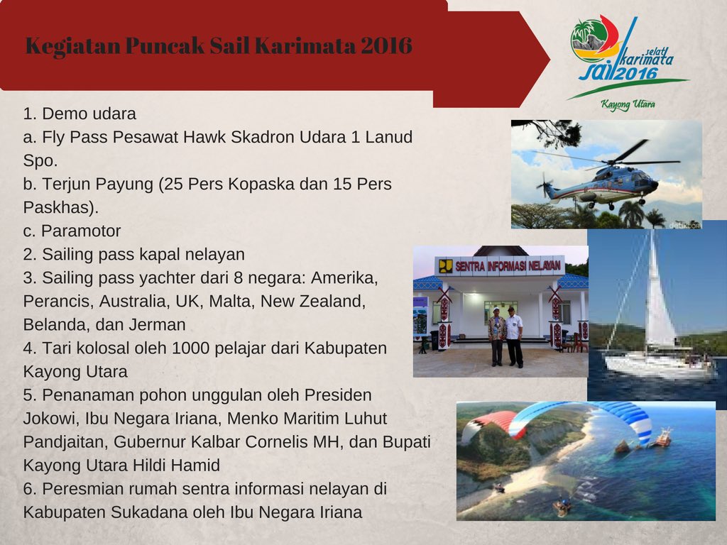 Acara #SailSelatKarimata Mengajak Kita Mengenali Potensi Indonesia