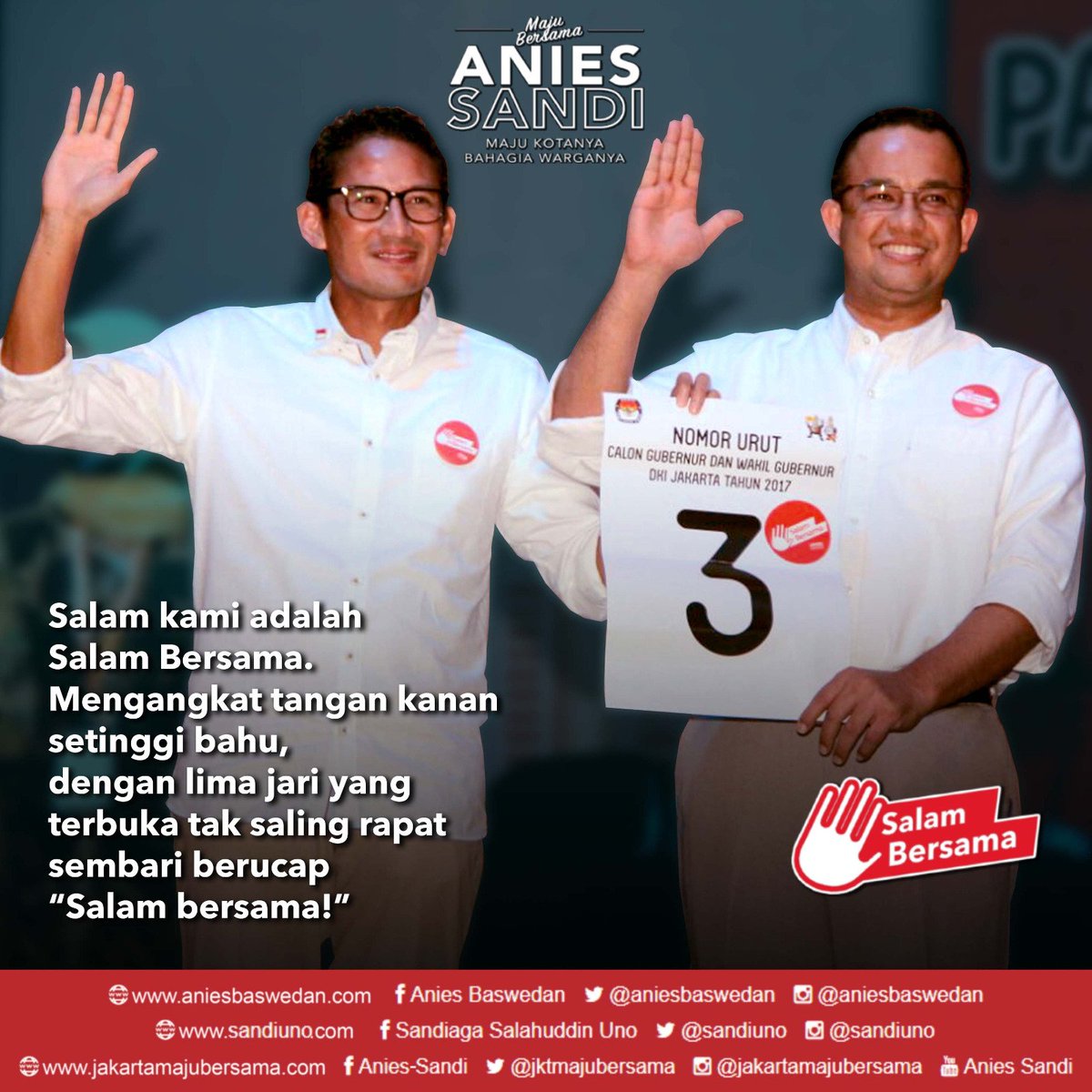Sandiaga Uno Jaga Persatuan Di Pilkada