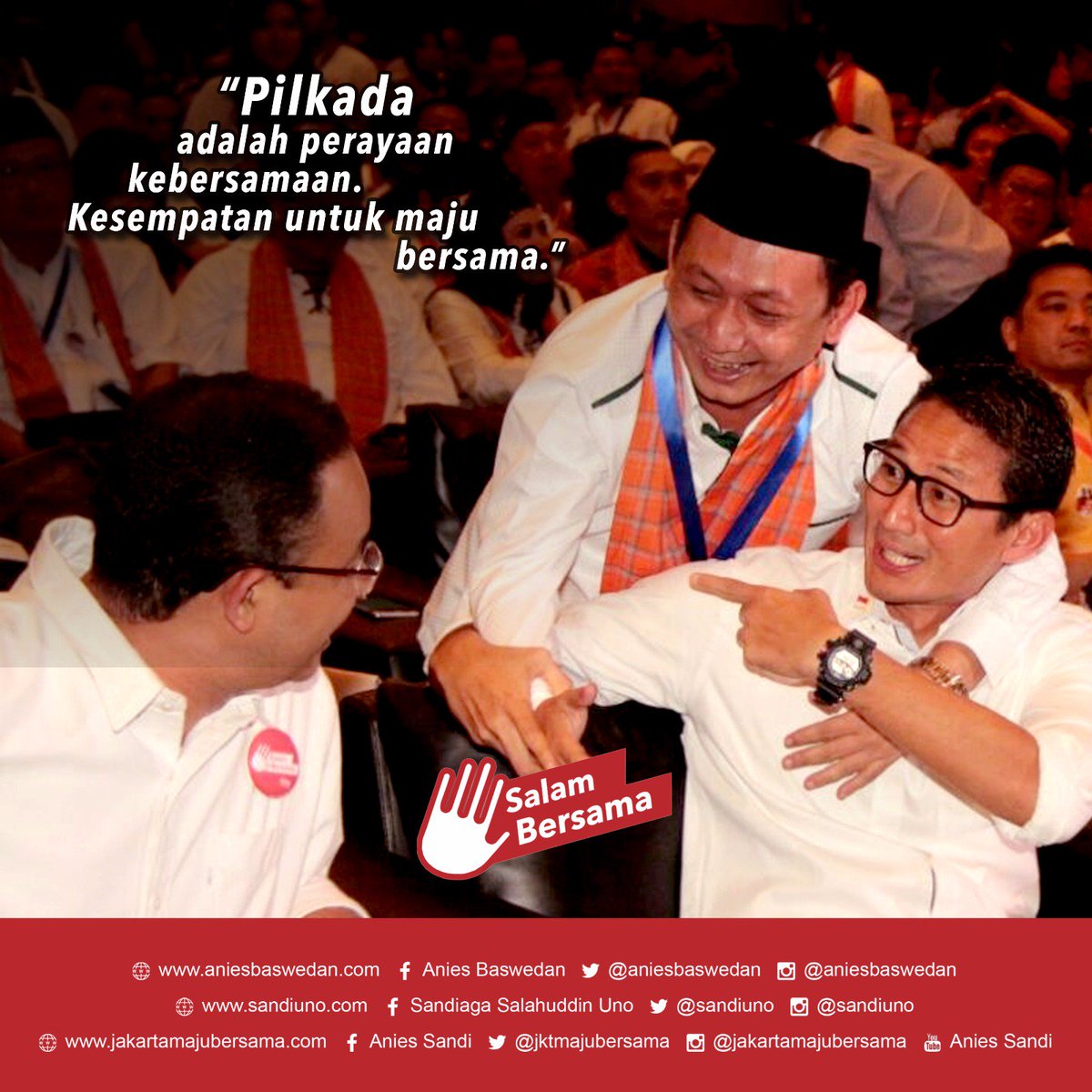 Sandiaga Uno Jaga Persatuan Di Pilkada