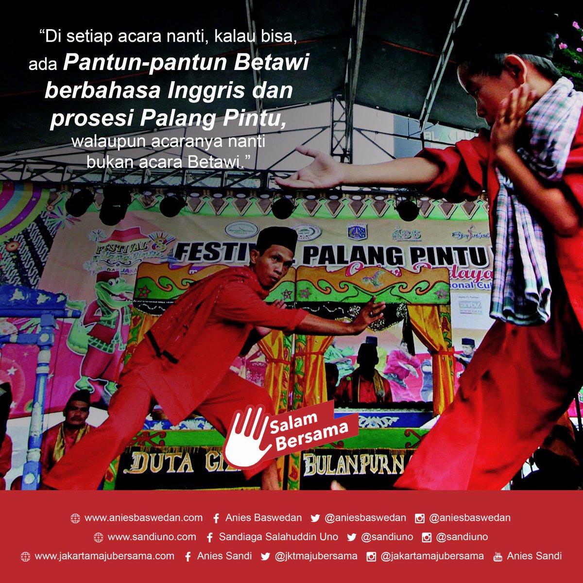 Sandiaga Uno Jaga Persatuan Di Pilkada