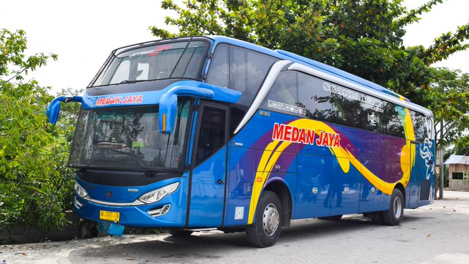 Kisah "Si Peluru Dari Medan",Salah Satu Bus Tercepat Dilintas Sumatera