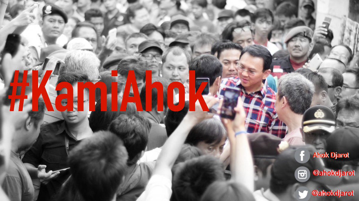 Ahok Jadi Tersangka, tetap #KamiAhok, Dukung dan Doakan Basuki Tjahaja Purnama 