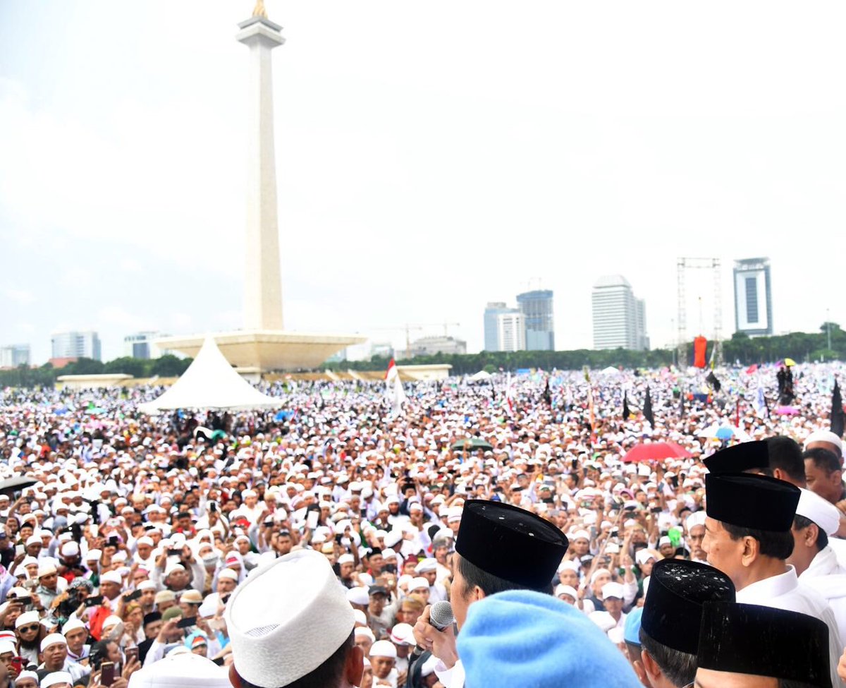 #VisitJakartaDay 212 Menjadi Sejarah Jakarta Di Kunjungi Warga Indonesia