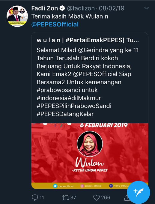 Nah Loh! Wanita Pelaku Kampanye Hitam Ternyata Pernah Bertemu Fadli Zon!