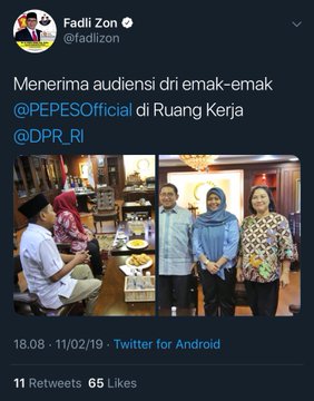 Nah Loh! Wanita Pelaku Kampanye Hitam Ternyata Pernah Bertemu Fadli Zon!