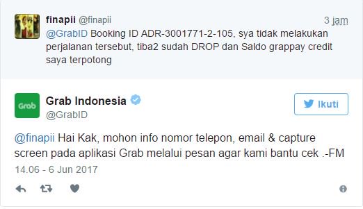 Tidak Melakukan Perjalanan tapi Saldo GrabPay Terpotong, Kok Bisa?