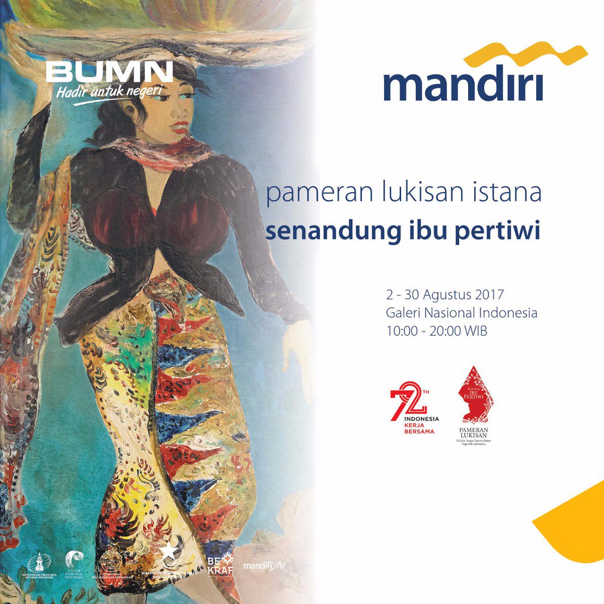 Senandung Ibu Pertiwi Di Galeri Nasional Pamerkan #LukisanIstana