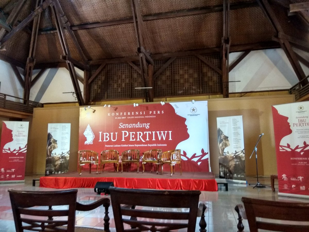 Senandung Ibu Pertiwi Di Galeri Nasional Pamerkan #LukisanIstana