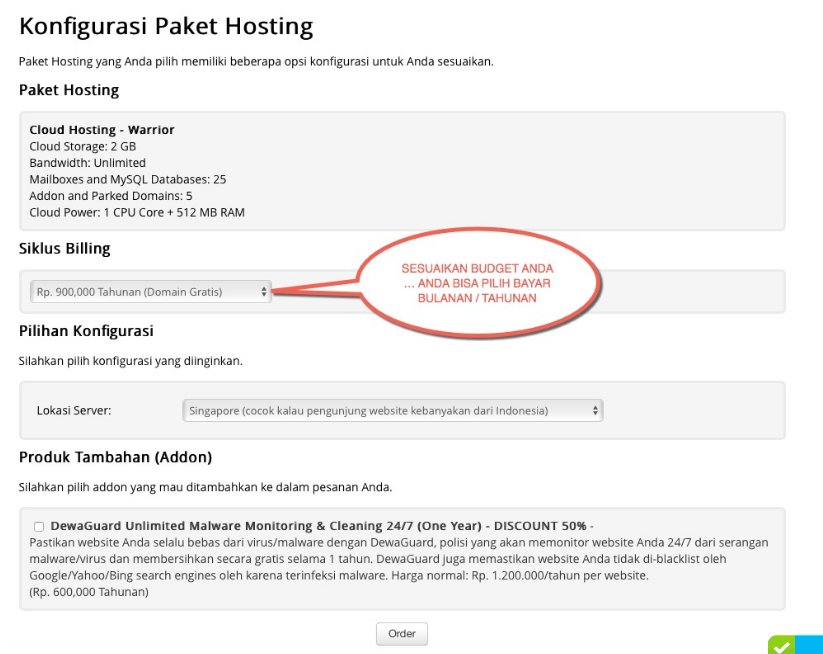 Solusi Web Hosting