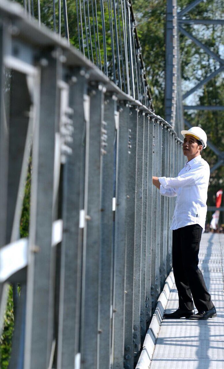 Jembatan Gantung Kampung Serab Depok Kini Mendapat Perhatian