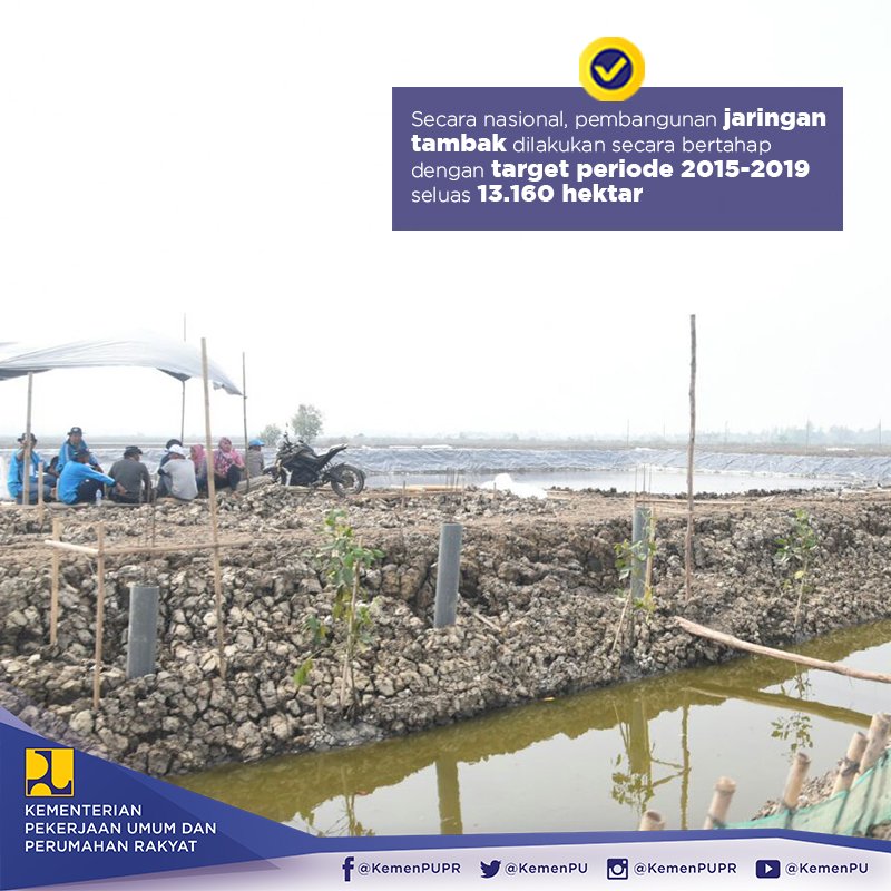 Rehabilitasi Tambak Ikan &amp; Udang Muara Gembong Bekasi , Program Perhutanan Sosial