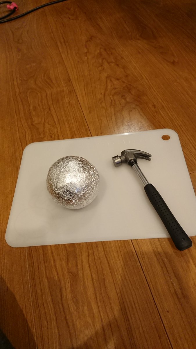 Trend terbaru di media sosial Jepang, membuat Aluminum Foil Ball