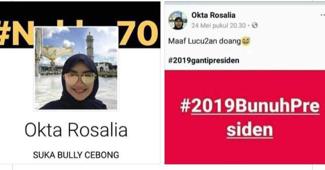 polda-riau-ultimatum-penyebar-hoaks-e-ktp-okta-rosalia-dan-resty-sinta