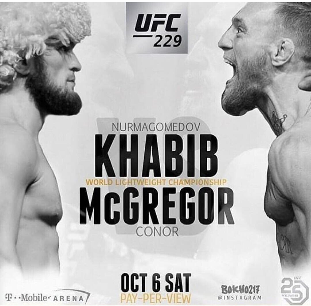 THE WAIT IS OVER! Khabib Nurmagomedov vs Conor McGregor di UFC 229