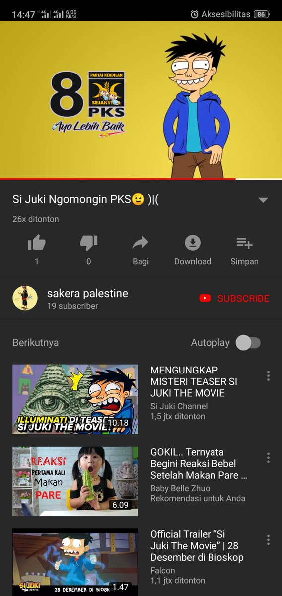 video-si-juki-dipakai-kampanye-kreator-minta-pks-beri-penjelasan
