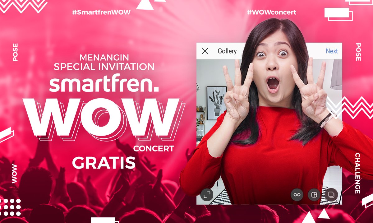 Beli produk Smartfren Gratis Nonton Konser International