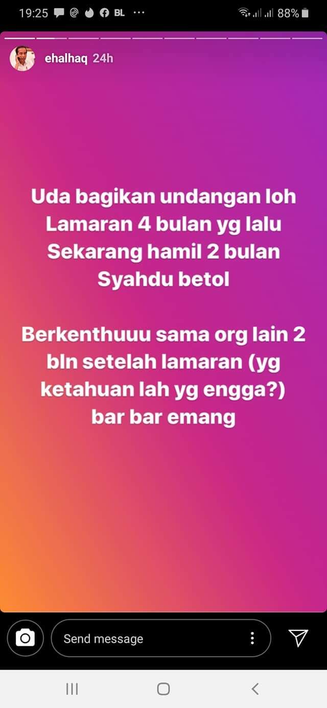 Hancur hati ini! H-5 batal nikah, si wanita ketahuan hamil dgn pria lain!