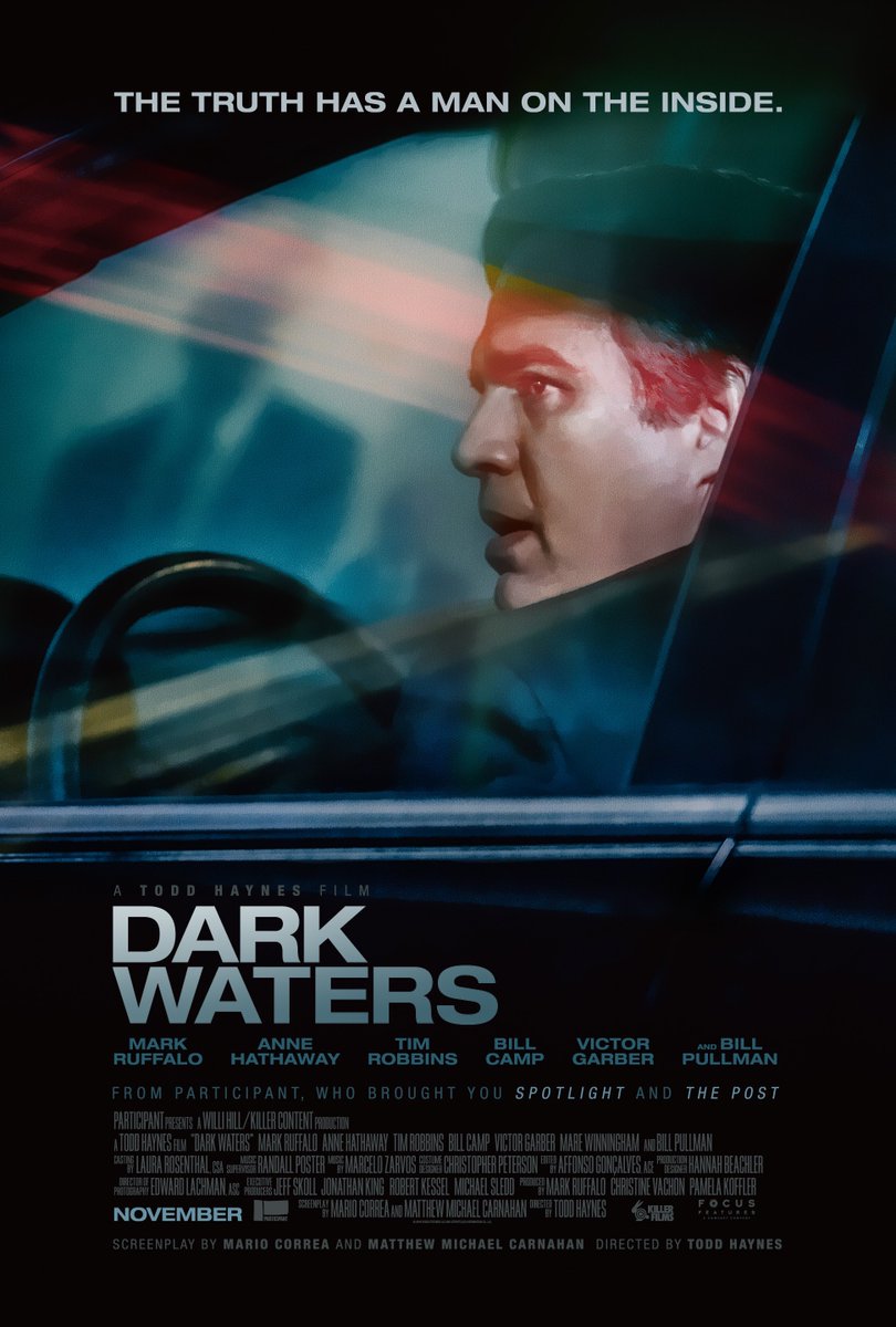 Dark Waters (2019) | Mark Rufallo, Anna Hathaway