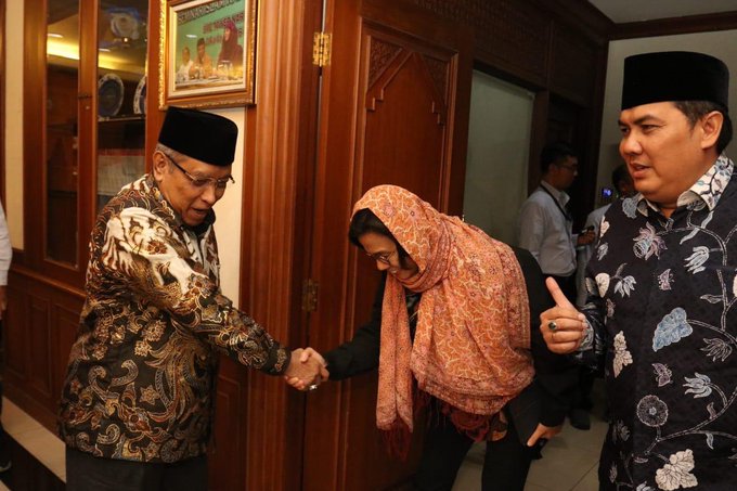 Pernah Ditagih Rp 1,5 Triliun, Sri Mulyani Akhirnya Sambangi PBNU