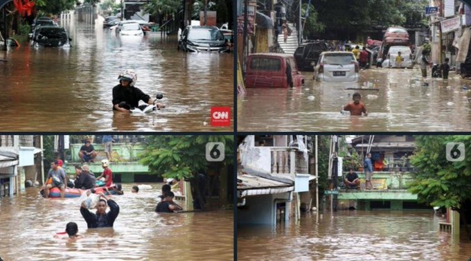 Jakarta Banjir Lagi, Warganet Sindir Anies Baswedan Lewat Tagar #WajahBaruJakarta