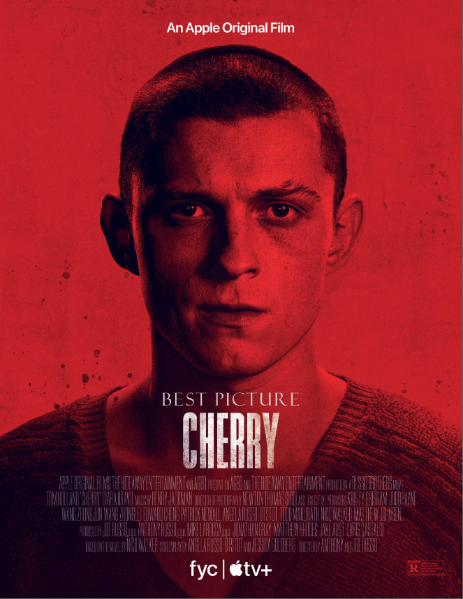 Cherry (2021) | Tom Holland, Ciara Bravo, Jack Reynor | Apple TV