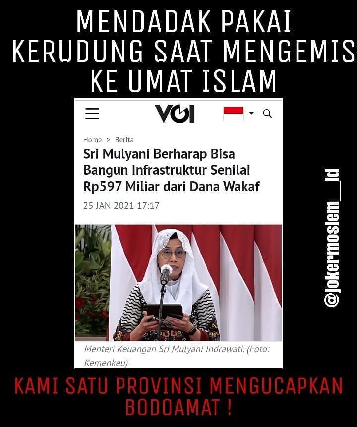 Dana Wakaf Bikin Menkeu Sri Mulyani Diserang Warganet, Kenapa? 