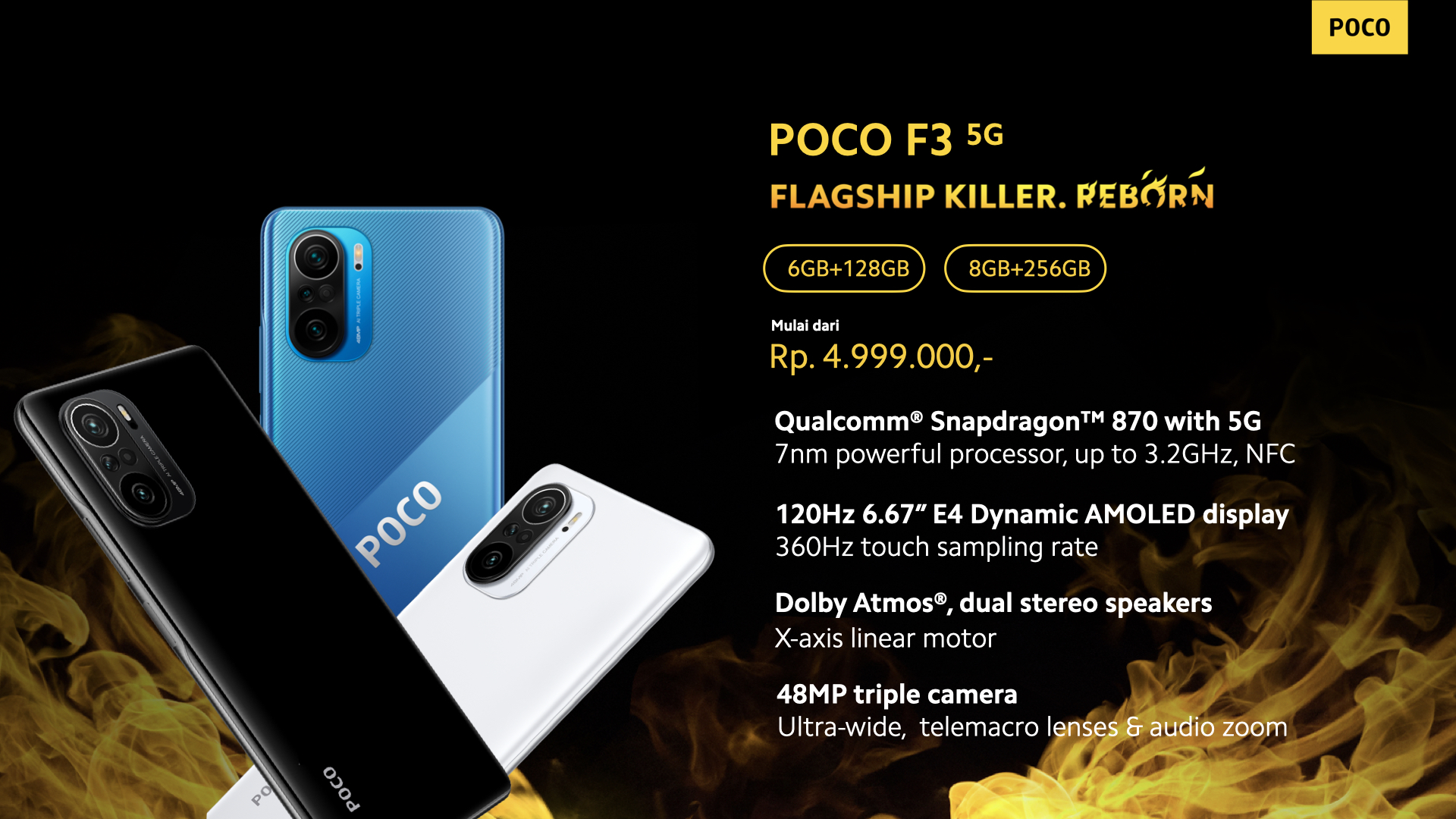 &#91;Official Lounge&#93; POCO F3 &#91; 5G &#93; | FLAGSHIP KILLER. REBORN.