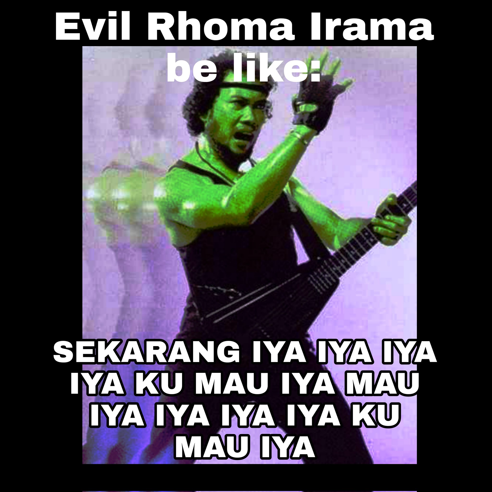 Kumpulan Meme &quot;Evil&quot; Versi Musisi