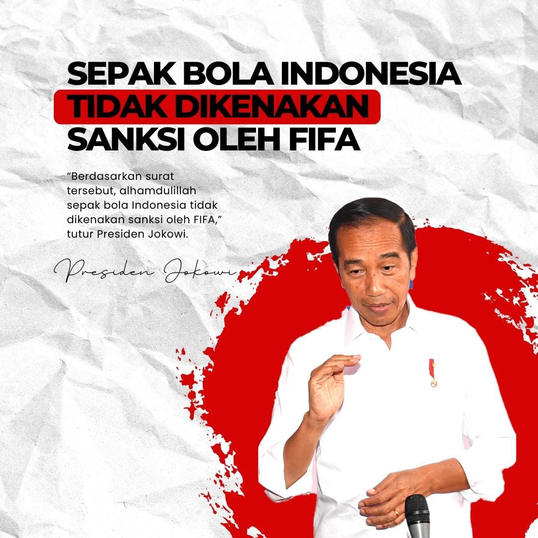 Menpora: Jokowi Akan Bentuk Tim Baru Bantu FIFA di Indonesia