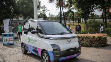 Kendaraan listrik Wuling Air ev, Meraih Penghargaan Katadata Green Initiative Awards