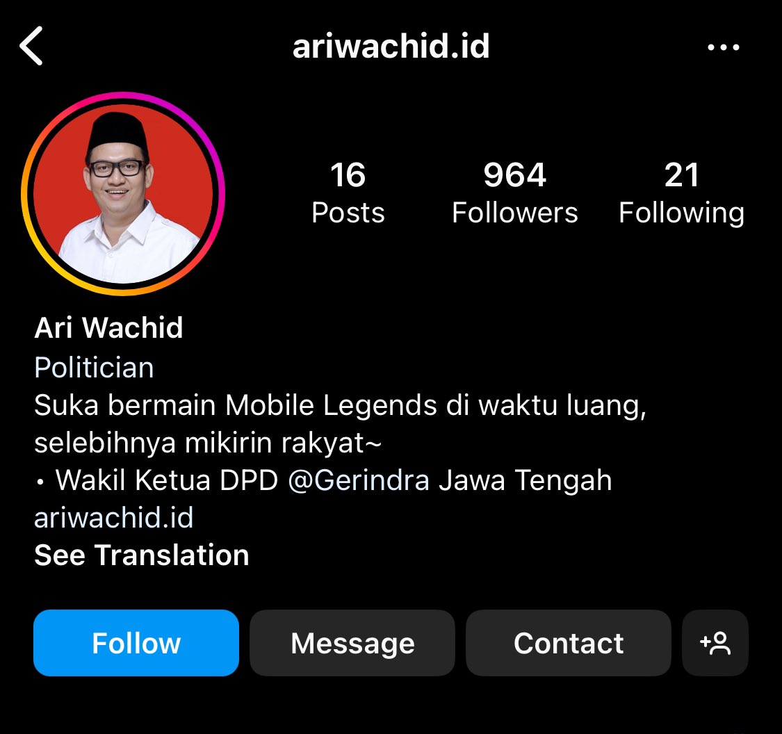 Kader Gerindra Bagikan Diamond Mobile Legend untuk Cari Followers IG
